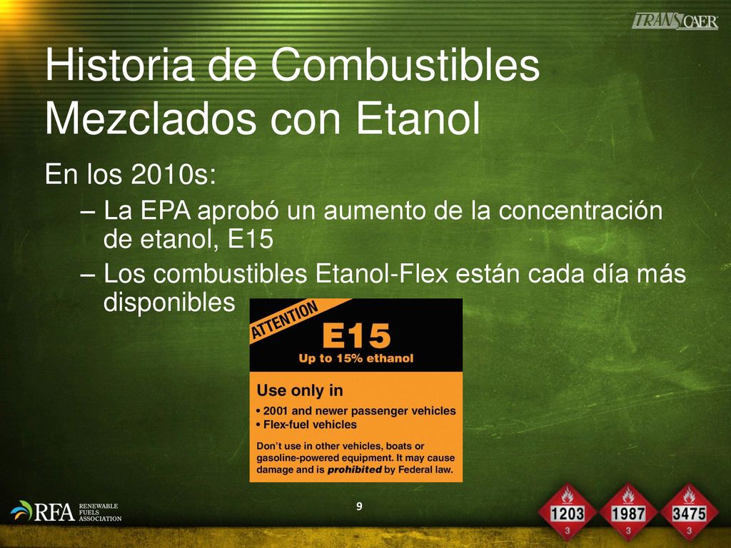 Módulo 2 Etanol y Combustibles mezclados con Etanol ppt descargar